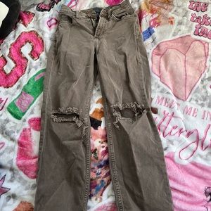 brown arizona jeans